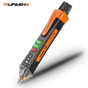 MUFASHA 비접촉 전압 검출기 전기 펜 AC 전압 테스터 스마트 브레이크 포인트 파인더 12-1000V
