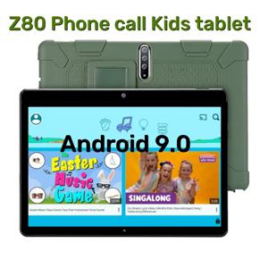 10.1 인치 Z80 RAM 2GB ROM 32GB 안드로이드 9.0 선물 스탠드, 실리콘 전화 통화, 어린이 태블릿, A53 1.5 Ghz 쿼드 코어 MTK6737 듀얼 카메라