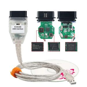 INPA BMW K DCAN 스위치 포함 OBDII 진단 인터페이스 BMW 시리즈 K+CAN K-라인 OBD2 자동차 커넥터 코드 진단 도구