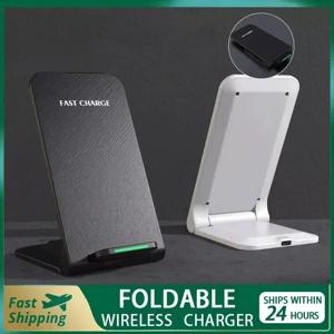 iPhone 15 14 13 12 11 Pro Max 전화 스탠드 용 무선 충전기 스테이션 Samsung Xiaomi Foldable 용 고속 충전 충전기
