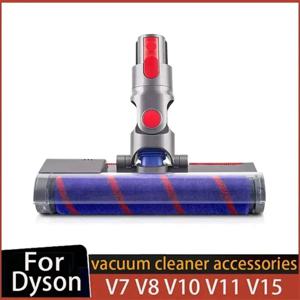 다이슨 V7 V8 V10 V11 SV12 V15 무선 스틱 진공 청소기 부품 나무 바닥 부착물 용 소프트 롤러 브러시 헤드