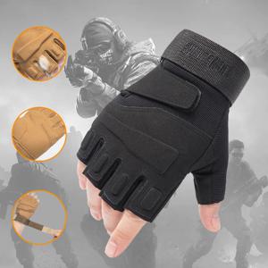 남성용 반손가락 전술 장갑, 하이킹, 스포츠, 야외 훈련, 피트니스, 통기성, 미끄럼 방지, 사이클링에 적합