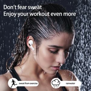유니버설 TWS 무선 블루투스 음악 이어폰 인이어 게이밍 이어폰 HIFI 안드로이드 iOS 게임 액세서리 아이폰 16 15 14 호환