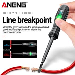 ANENG B05 단자/십자 드라이버 절연 전기 펜 네온 전구 표시기 미터 전기 기술자 하이라이트 포켓 테스터 펜 도구