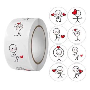 50Pcs 작은 신선한 녹색 풍경 스티커 비 반복 물 컵 노트북 전화 방수 PVC 방수 스티커