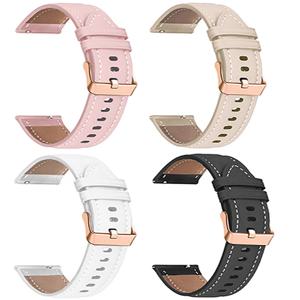 Garmin Venu 2 plus SQ Vivomove HR Active 2 손목 밴드 Garmin Vivoactive 4S 4 245 팔찌 용 18mm 20mm 가죽 시계 스트랩