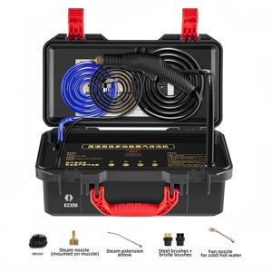 3500W 상업용 가정용 스팀 청소기 에어컨 주방 레인지 후드 자동차 스팀 청소기 및 알칼리성 청소