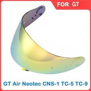 GT 에어 네오텍 CNS-1 TC-5 TC-9 GT 에어 2 헬멧 쉴드 UV 차단 카스코 모토 페이스 쉴드 바이저 윈드쉴드