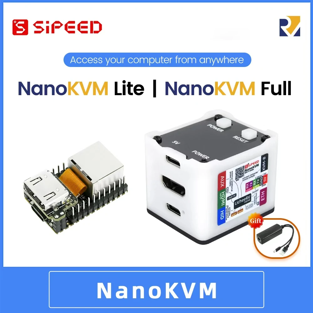 Sipeed NanoKVM PiKVM 미니 원격 제어 작동 및 유지 관리 서버 HDMI Raspberry Pi