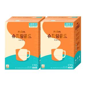 맥심 슈프림골드 커피믹스 170T X 2개 (총340T)