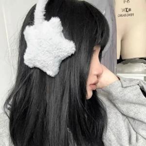 겨울용 따뜻한 플러시 귀마개, 두꺼운 만화 귀마개, 차가운 보호 귀 커버, 신제품