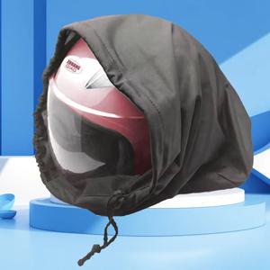 헬멧 가방 오토바이 스쿠터 모페드 자전거에 대한 플러시 소프트 드로우 스트링 포켓 전체 하프 헬멧 뚜껑 보호 가방