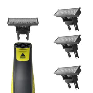필립스 OneBlade One Blade Pro 하이브리드 전기 면도기용 면도기 교체 블레이드 교체 헤드 1-10개