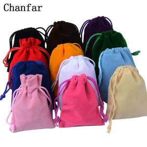 25 개/몫 7x9cm 보석 포장 벨벳 가방 선물 디스플레이 포장 저장 웨딩 캔디 Drawstring 파우치 도매