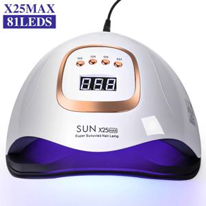 81LED UV 네일 아트 램프 건조기 4개 타이머 및 자동 센서 경화 램프 전문 경화 젤 매니큐어 매니큐어 도구
