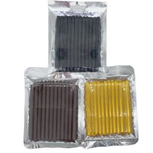 24개 전문가용 헤어 익스텐션 스틱, 헤어 스타일링 도구 건 글루 가발 헤어 익스텐션 핫 글루 접착 스틱, 가발 도구