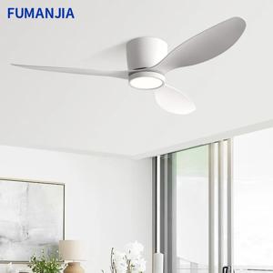 FUMANJIA 36/42/52인치 인버터 천장 선풍기(조명 포함), 초저소음, 침실, 식당, 거실 및 사무실에 적합(리모컨 포함)