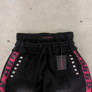 Eyehategarment 바지 패션 미국 힙합 여성 조깅 Drawstring 스웨트 팬츠 특대 더블 허리 카고 바지 streetwear