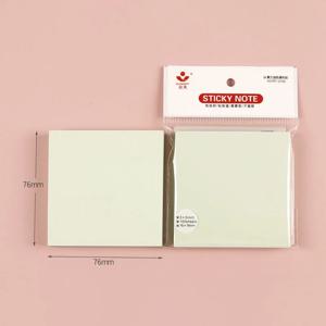 Morandi 스티커 메모 파스텔 컬러 메모 패드 학생용 색인 탭 학교 사무용품 이동식 접착 메모