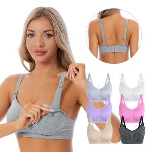 출산 간호 브래지어 코튼 모유 수유 임산부 임신 속옷 모유 수유 브래지어 의류 Lactancia