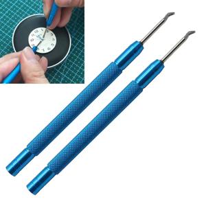 2pcs 시계 손 리무버 수동 시계 손 바늘 제거 리프팅 도구 시계 제조 업체에 대한 합금강 시계 수리 도구 액세서리
