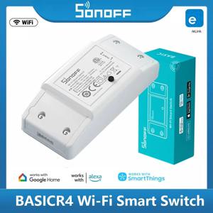 SONOFF BASICR4 WiFi 스마트 스위치 ESP32 매직 스위치 모드 안정적이고 안전한 EWeLink 원격 제어 S-MATE2 Alexa Google 지원
