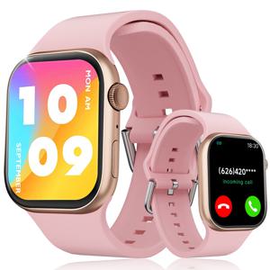 새로운 스마트 시계 HD 화면 블루투스 통화 수면 BP 혈액 산소 모니터링 패션 야외 스포츠 Smartwatch 여성 남성 선물