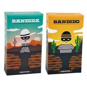Bandido Bandida 가족 테이블 게임 1-4명의 플레이어 전략 카드 게임 중국어 영어 설명으로 파티 재미