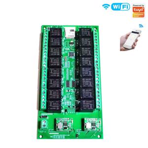 16채널 WiFi/지그비 릴레이 모듈 스마트 홈 자동화