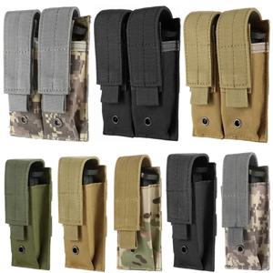 9Mm Morley Magazine, 더블 권총 Mag 케이스, 전술 조끼 가방, 야외 사냥 손전등 홀더, 멀티 도구 패니 팩