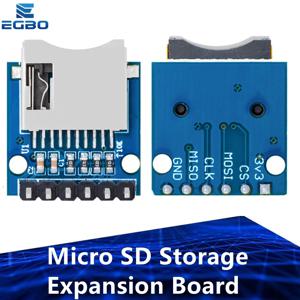 마이크로 SD 스토리지 확장 보드, 미니 마이크로 SD TF 카드 메모리 실드 모듈, 핀 ARM AVR, 1 개