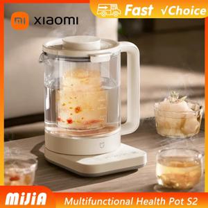 새로운 XIAOMI MIJIA 다기능 건강 냄비 주전자 S2 1.5L 가전 제품 800W 304 스테인레스 스틸 열 보존