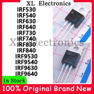 10개/세트 IRF530 IRF540 IRF630 IRF640 IRF730 IRF740 IRF830 IRF840 IRF9530 IRF9540 IRF9630 IRF9640 새 오리지널