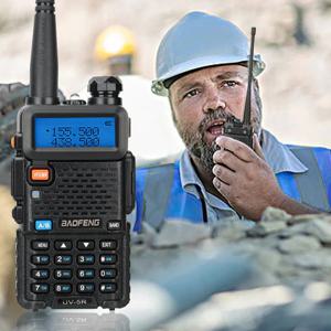 바오펑 UV-5R 8W 트라이파워 무전기 고출력 듀얼 밴드 장거리 128채널 휴대용 UV 5R 햄 무전기 1/2개