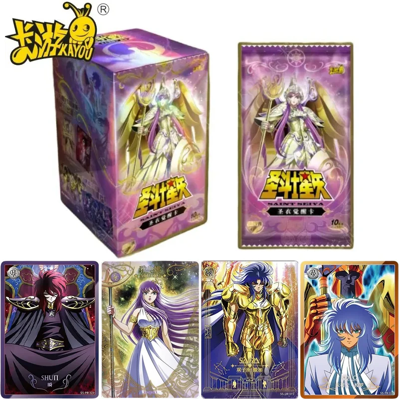 KAYOU New Saint Seiya Awakening Pandora SAGA 카드 4 Dokho Athena PR BP SE 애니메이션 시리즈 용 희귀 컬렉션 카드