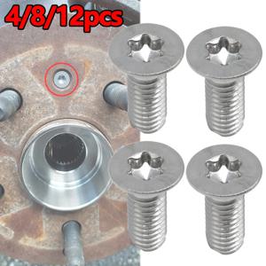 4/8/12Pcs 브레이크 디스크 고정 나사 골프 용 카운터 싱크 볼트 4 Passat B5 Polo 6R Touran 1T Octavia 1Z Fabia 6Y N 10648301