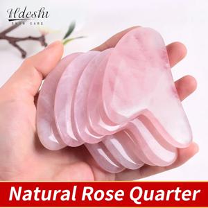 Helu Jade Gua Sha 도구 Xiuyan Jade 하트 모양 마사지 목 마사지 Guasha 미용 제품 스킨 케어 건강 도구