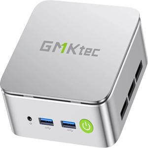 GMK 미니 PC, G10 Ryzen 5 3500U (N150/N97보다 우수), 16GB RAM 512GB SSD 2.5GbE NIC LAN 데스크탑 컴퓨터 사무실 가정용 비즈니스 HTP