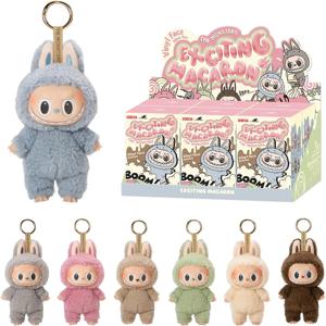 팝 마트 라부부 인형 몬스터 타스티 마카롱 블라인드 박스 랜덤 비닐 피규어 귀여운 음식 테마 수집용 장난감 선물