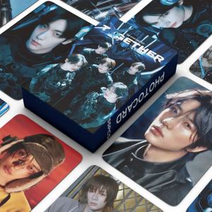 55Pcs 아이돌 보이 새 앨범 사랑 언어 포토 카드 고품질 Lomo 카드 HUENINGKAI TAEHYUN BEOMGYU SOOBIN YEONJUN 팬 선물