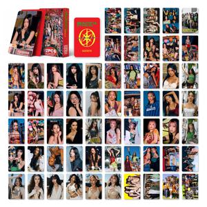 92 개/대 Kpop 아이돌 KATSEYE 새 앨범 BEAUTIFULCHAOS Lomo 카드 LARA DANIELA HD Printd Photocards 스티커 MANON MEGAN 팬 선물