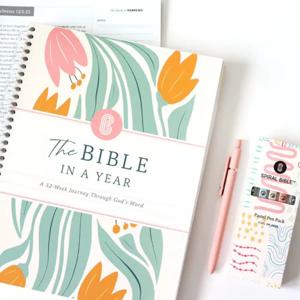 성경 공부 가이드 365일 기독교 워크북 (매일 기도 노트 포함), 52주 신앙 및 성찰 연구용 저널