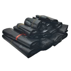 자체 접착 밀봉 플라스틱 포장 파우치, 블랙 택배 가방, 익스프레스 봉투 보관 가방, 우편 가방, 우편 가방, 10 개