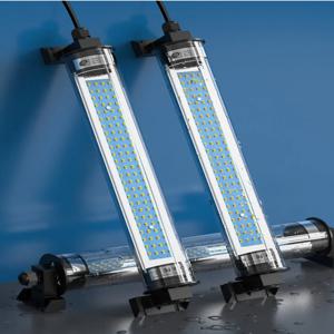 LED 기계 작업 램프 방수 CNC 선반 밀링 머신 특수 원형 튜브 장비 조명 24v 220v