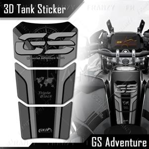 R1200GS ADV R1250GS R 1250 GS 어드벤처 3D 오토바이 탱크 패드 스티커 프로텍터 트리플 블랙 40 년 데칼 2022 2023