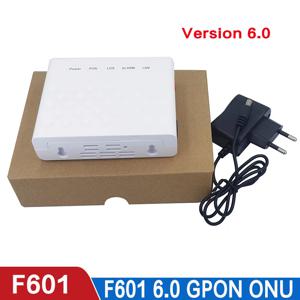 100% 6.0 GPON 터미널 ONT 광학 터미널, 1GE 포트 Novo, F601 1GE 포트 버전, 신제품