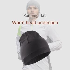 Skullcaps 겨울 달리기 모자, 편안한 단색 방풍 스포츠 모자, 빠른 건조, 부드러운 스포츠 보넷 낚시