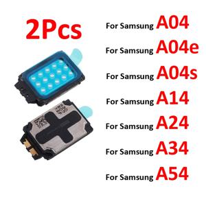 삼성 A04 A04e A04s A14 A24 A34 A54 LTE 5G 용 2Pcs 전화 스피커 새로운 시끄러운 스피커 부저 하단 음악 링거 플렉스 케이블