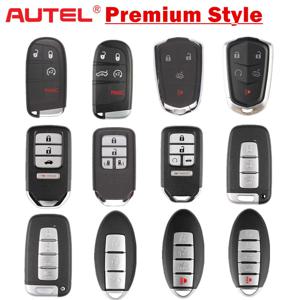 AUTEL MAXIIM IKEY KM100 KM100E IM508 IM608 PRO 용 크라이슬러/캐딜락/혼다/현대/닛산 용 프리미엄 스타일 범용 스마트 키