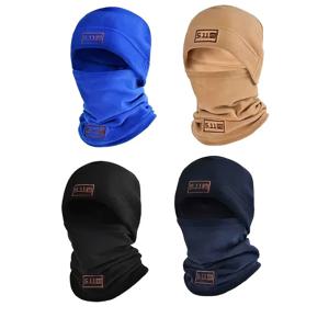 겨울 따뜻한 야외 양털 모자 스카프 두꺼운 가을, 겨울 남성과 여성 Coldproof 따뜻한 등산 승마 마스크 세트